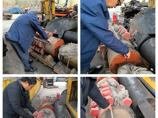 赴甘肅實(shí)地測(cè)繪鏈輪軸組、刮板